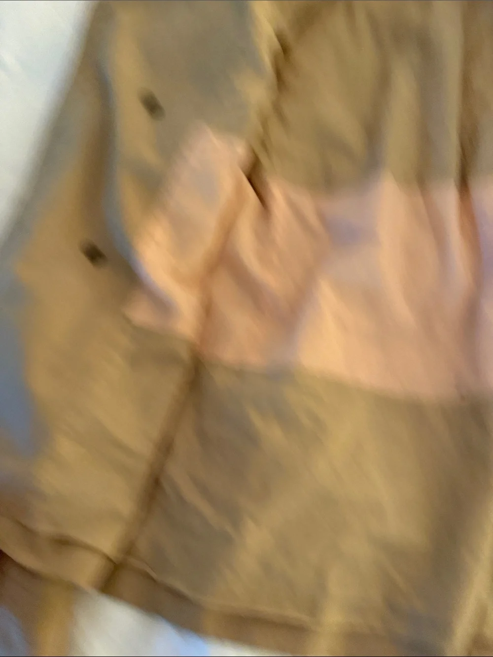 J. Crew Short Double-Breasted Trench Jacket in Tan